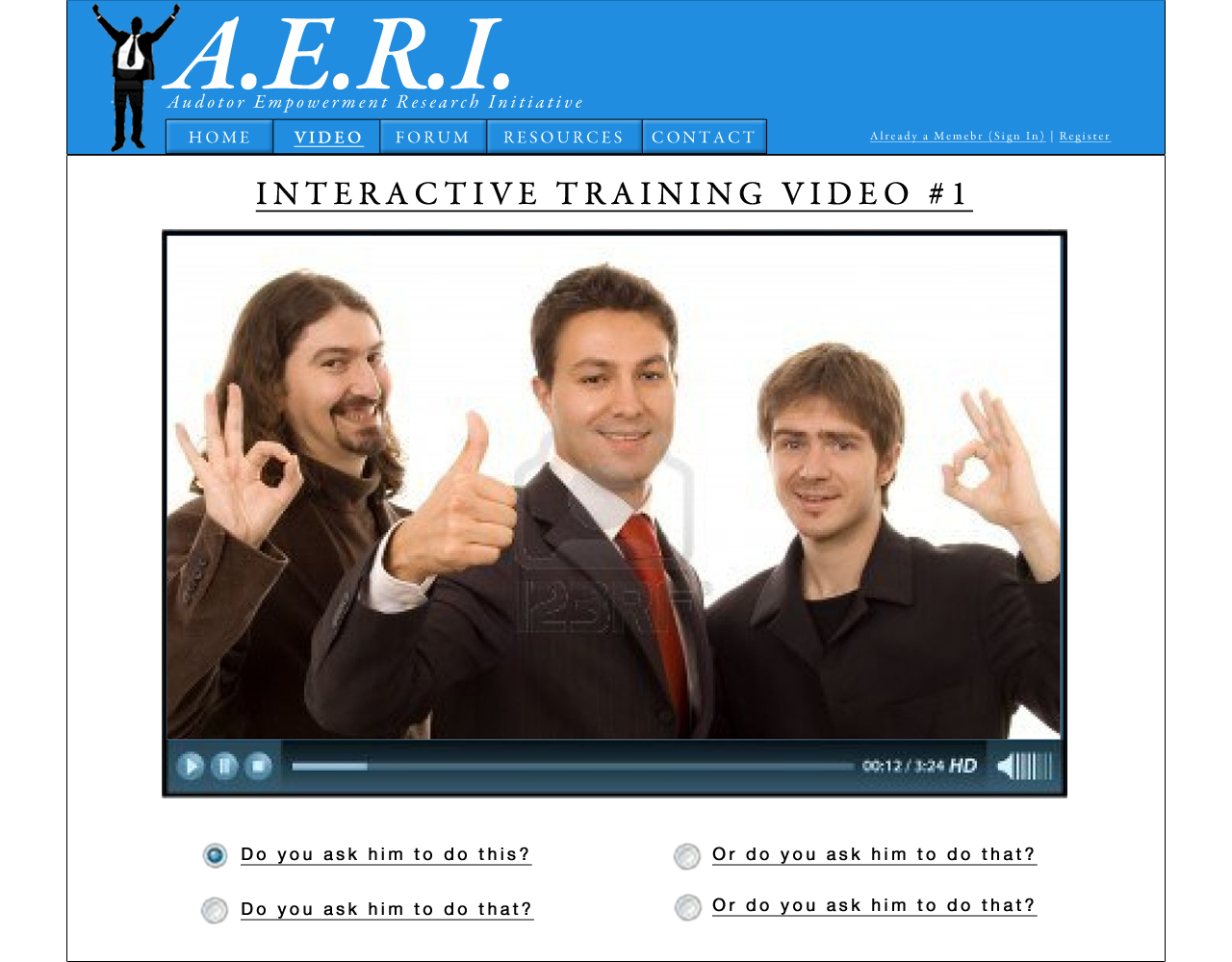 AERI Redesign AERI Redesign